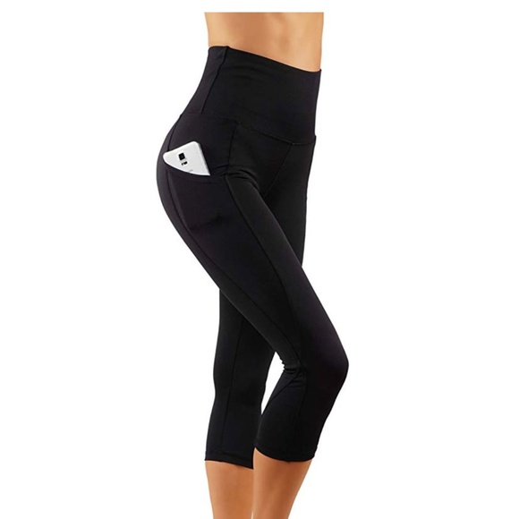 Code Fit Pants - Power Flex Yoga Pants with Deep Pockets leggings